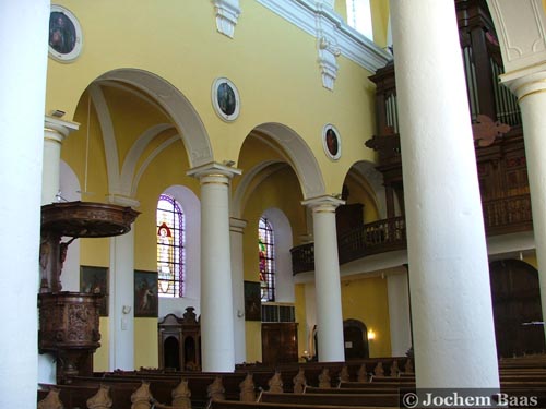 glise Saint-Sbastien STAVELOT / BELGIQUE 