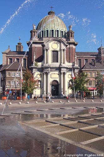 Saint-Christopher's church CHARLEROI / BELGIUM 