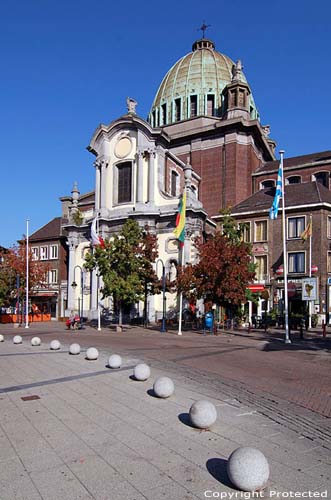 Saint-Christopher's church CHARLEROI / BELGIUM 