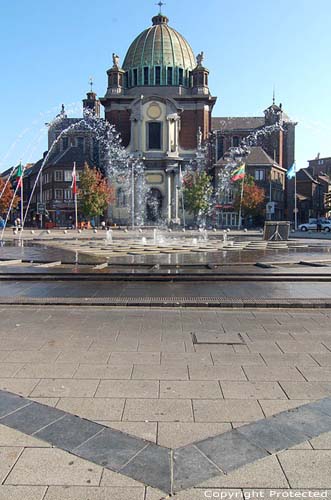 Saint-Christopher's church CHARLEROI / BELGIUM 