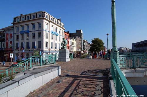 Boudewijn Bridge - Quai de Brabant CHARLEROI / BELGIUM 