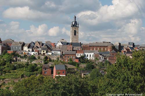 View on the city with bellfrey THUIN picture 