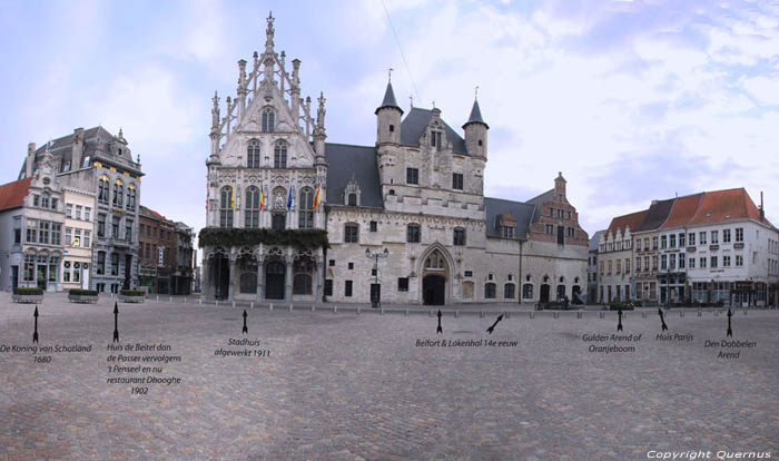 Grote Markt MECHELEN / BELGI 