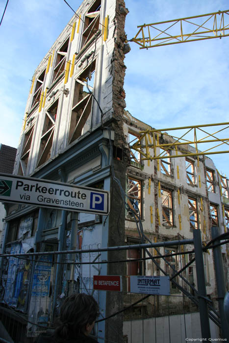Old gable kept GHENT / BELGIUM 