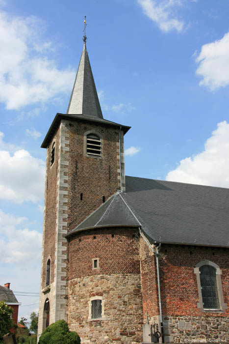 Saint John the Baptist Church in Liernu EGHEZEE / BELGIUM 