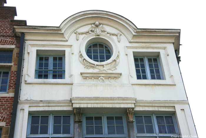 Hoekhuis Sint Widostraat - Braderijstraat GENT / BELGI 