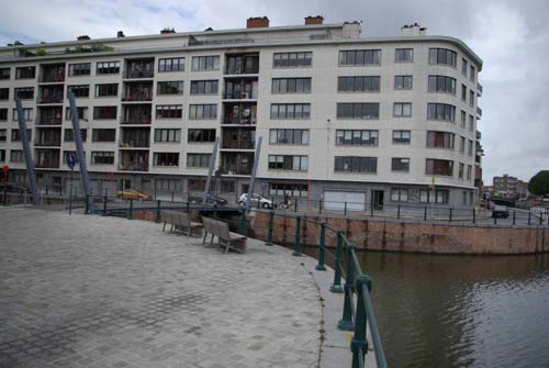 Samenvloeiing Leie en Schelde GENT foto Samenvloeiing Leie en Schelde