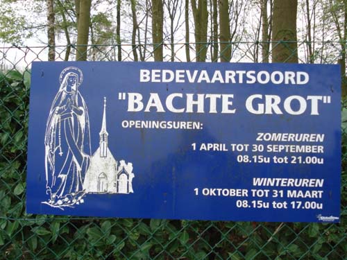 Grotte de Bachte DEINZE / BELGIQUE 