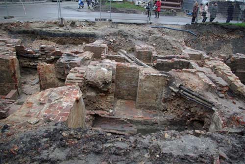 Excavations Emiel Braunplein GHENT picture 