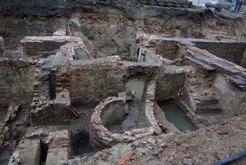 Excavations Emiel Braunplein GHENT picture 