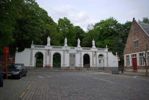 Warande entry DIEST / BELGIUM 