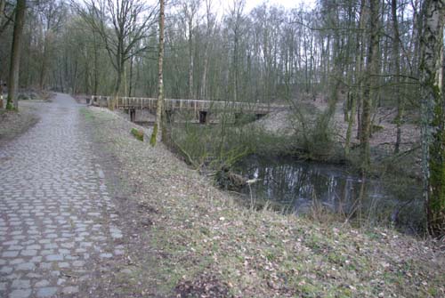 Remains of calal Ypres - Comen ZILLEBEKE in IEPER / BELGIUM 