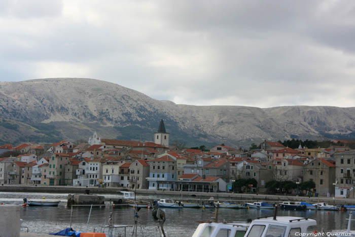 View from harbor pier Baka / CROATIA 