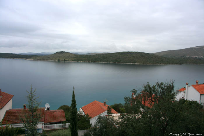 Vue de Grebatica Sibenik / CROATIE 