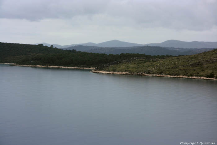 View from Grebatica Sibenik / CROATIA 