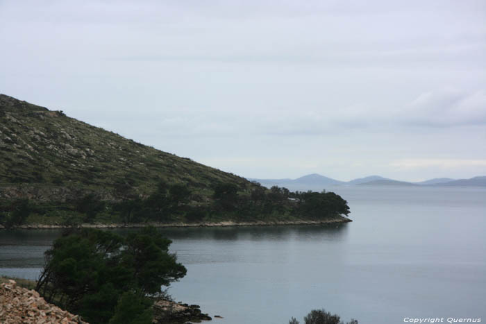 Vue de Grebatica Sibenik / CROATIE 