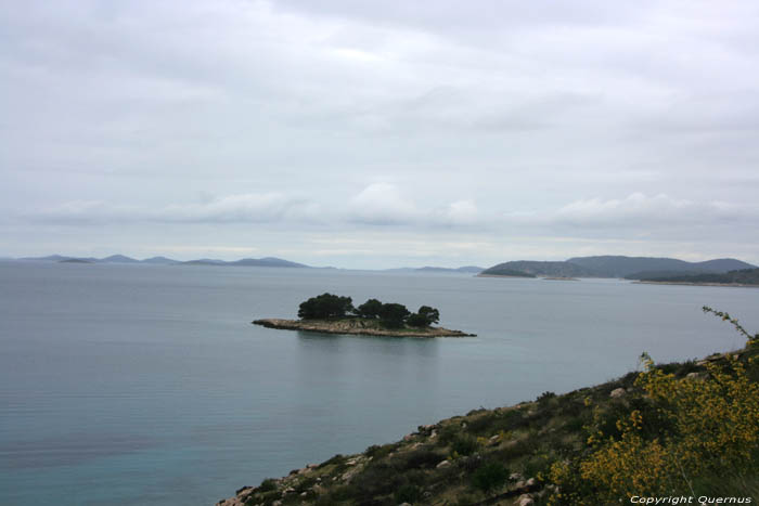 View from Grebatica Sibenik / CROATIA 