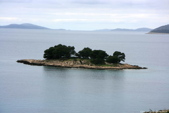 Uitzicht vanuit Grebatica Sibenik / KROATI 