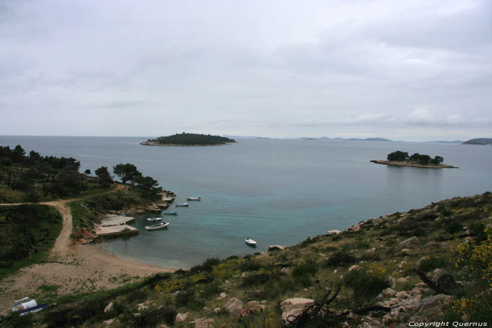 Vue de Grebatica Sibenik / CROATIE 