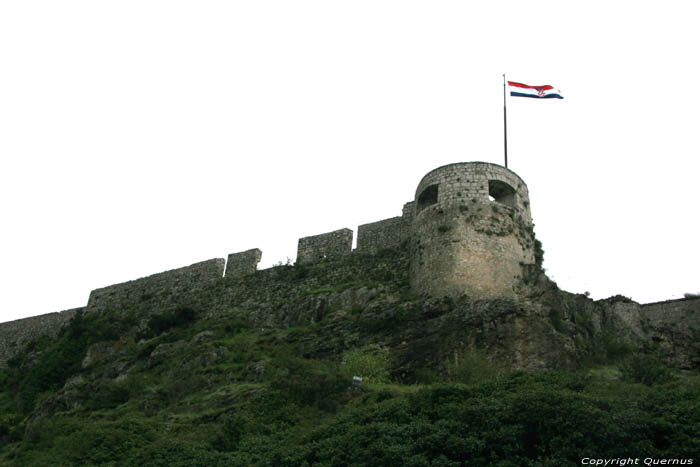 Klis castle fortress ruins Klis / CROATIA 