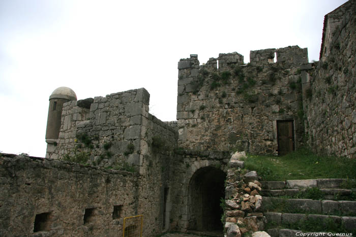 Klis castle fortress ruins Klis / CROATIA 