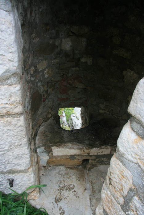 Runes du chteau-fort de Klis Klis / CROATIE 
