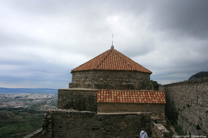 Runes du chteau-fort de Klis Klis / CROATIE 