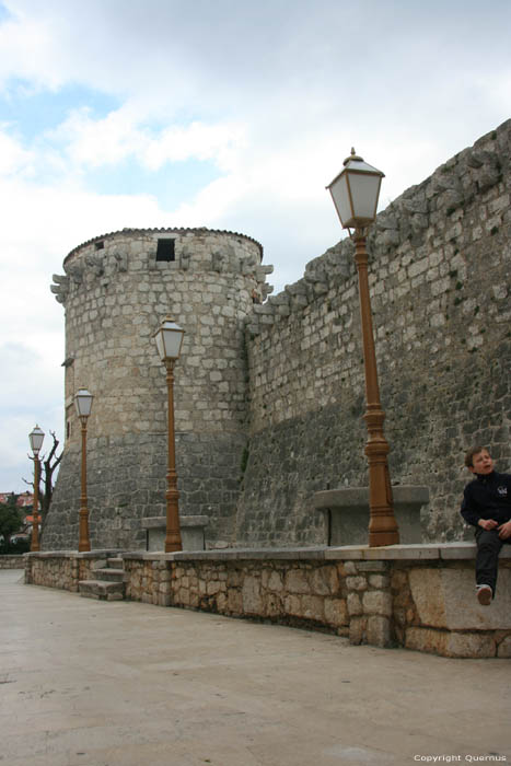 Chteau-Fort Francopan Krk / CROATIE 