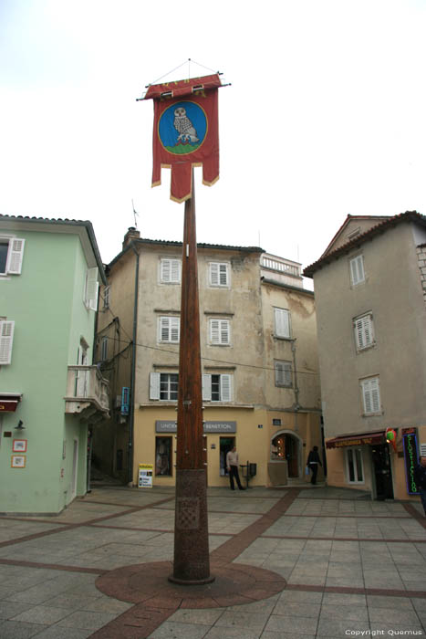 Vlaggestok Krk / KROATI 