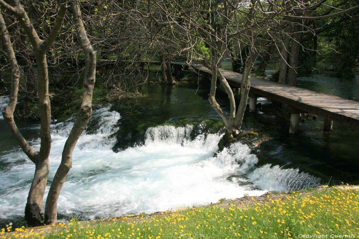 Krka waterfalls Skradin / CROATIA 
