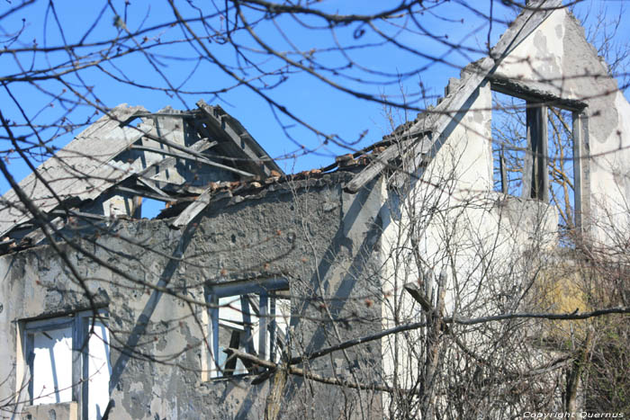 War Damage (close to Trić Tounjski) Tounj / CROATIA 