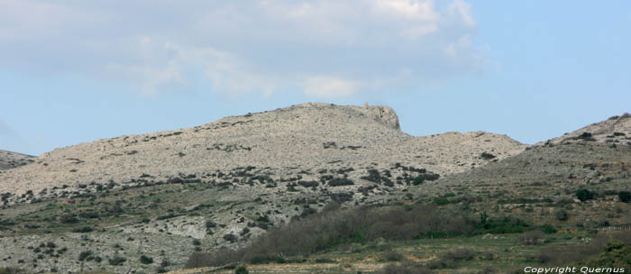 Mountin ridge Pag / CROATIA 