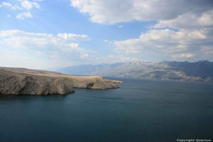 Eastern End of Pag Island Pag / CROATIA 