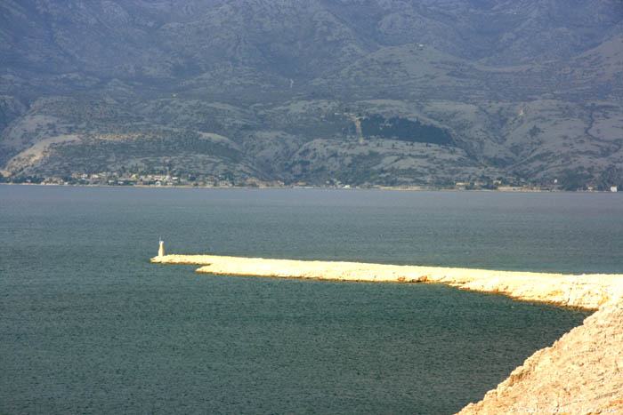 Eastern End of Pag Island Pag / CROATIA 