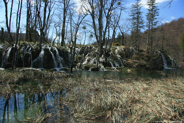 Lakes and waterfalls in Plitvice  Plitvicka Jezera / CROATIA 