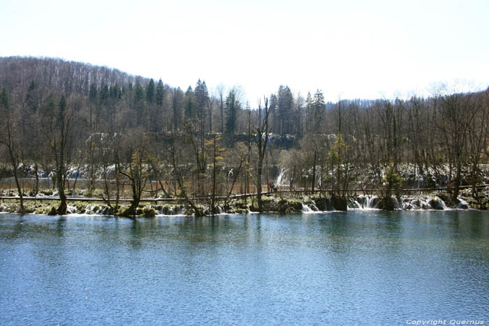 Lakes and waterfalls in Plitvice  Plitvicka Jezera / CROATIA 