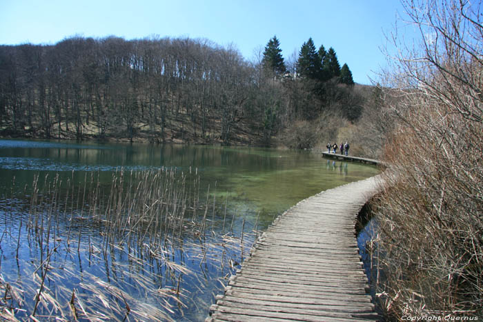 Lakes and waterfalls in Plitvice  Plitvicka Jezera / CROATIA 