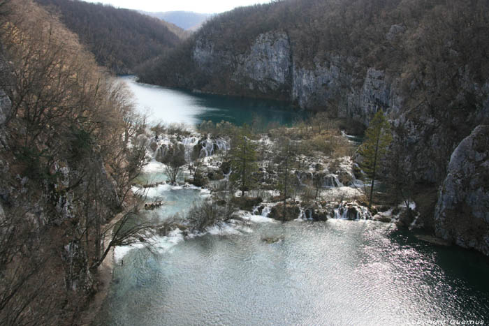 Lakes and waterfalls in Plitvice  Plitvicka Jezera / CROATIA 