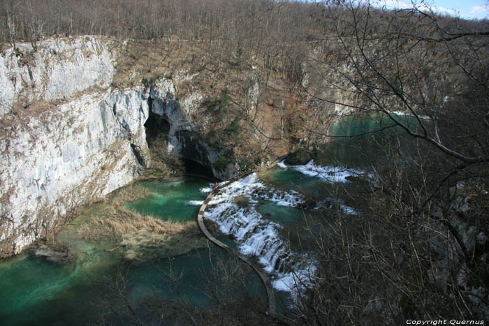 Lakes and waterfalls in Plitvice  Plitvicka Jezera / CROATIA 