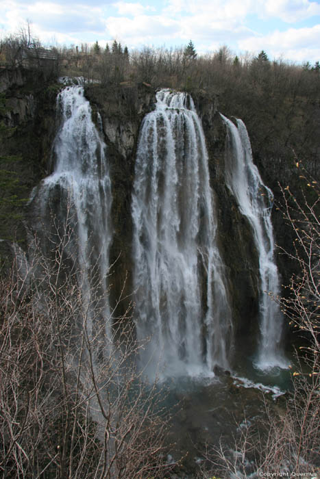 Lakes and waterfalls in Plitvice  Plitvicka Jezera / CROATIA 