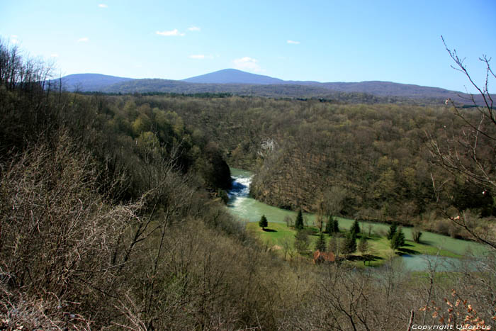 Mreznica River in Trzic Toujski  Tounj / CROATIA 