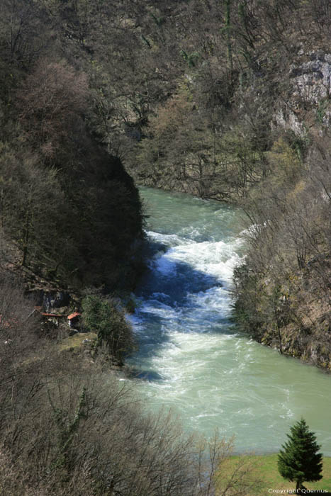 Mreznica River in Trzic Toujski  Tounj / CROATIA 
