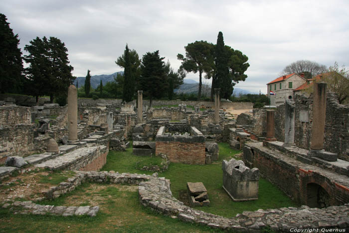 Old Christian Graveyard - Manastirine Solin / CROATIA 