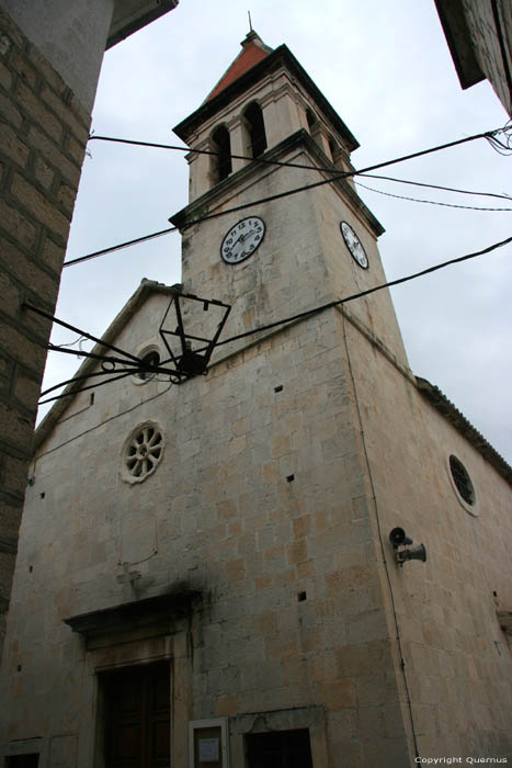 Kerk van Sagit Vranjica Trogir in TROGIR / KROATI 