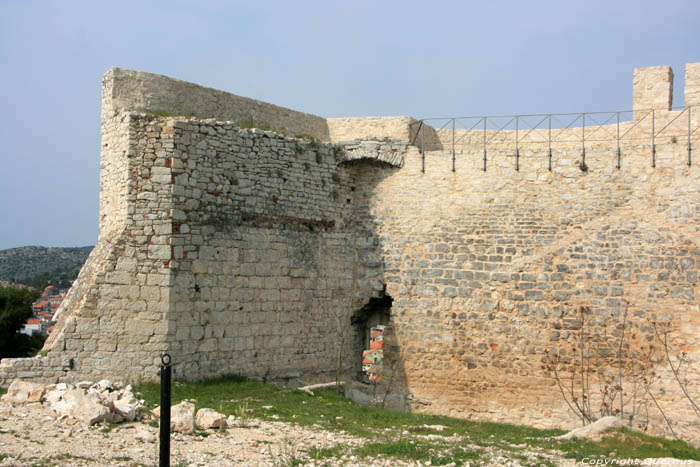 Chteau-Fort de Saint Michel Sibenik / CROATIE 
