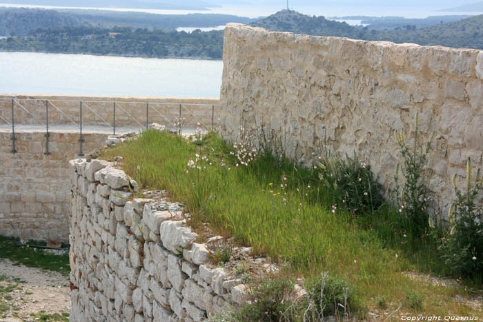 Burcht van Sint-Michal Sibenik / KROATI 