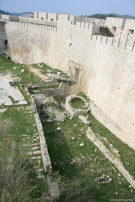 Burcht van Sint-Michal Sibenik / KROATI 