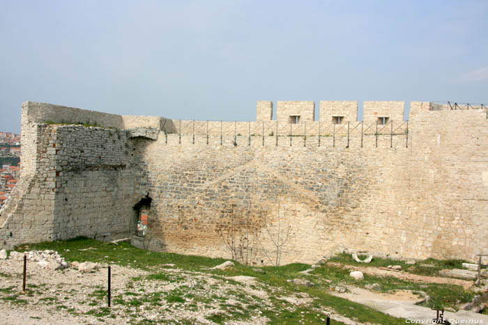 Saint Michale's castle Sibenik / CROATIA 