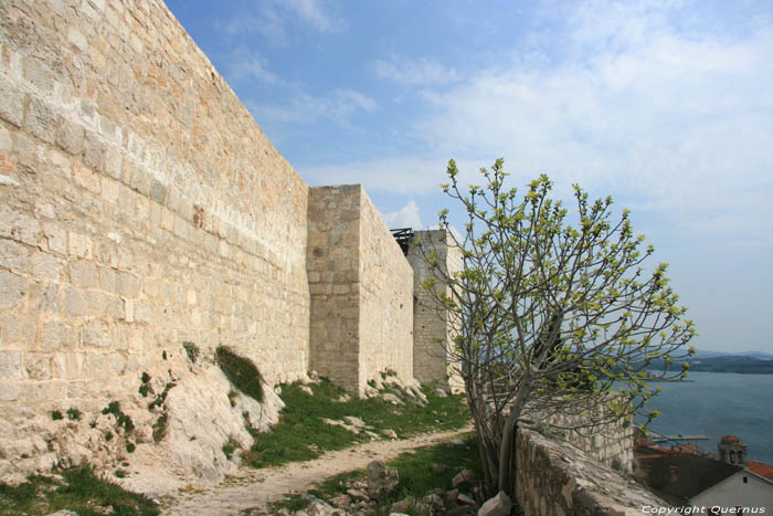 Saint Michale's castle Sibenik / CROATIA 