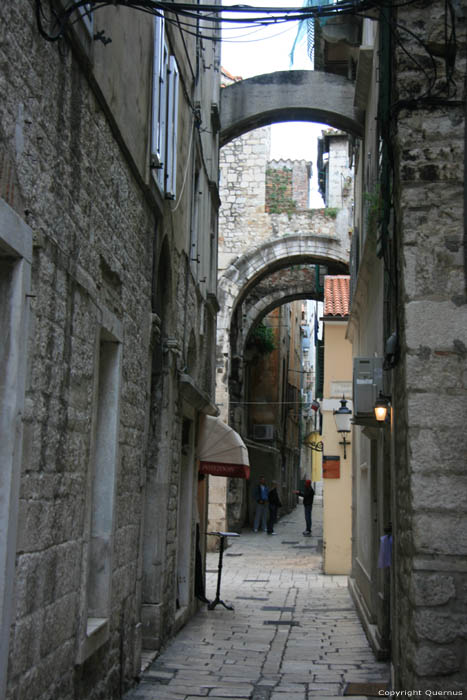 Adamnova street Split in SPLIT / CROATIA 